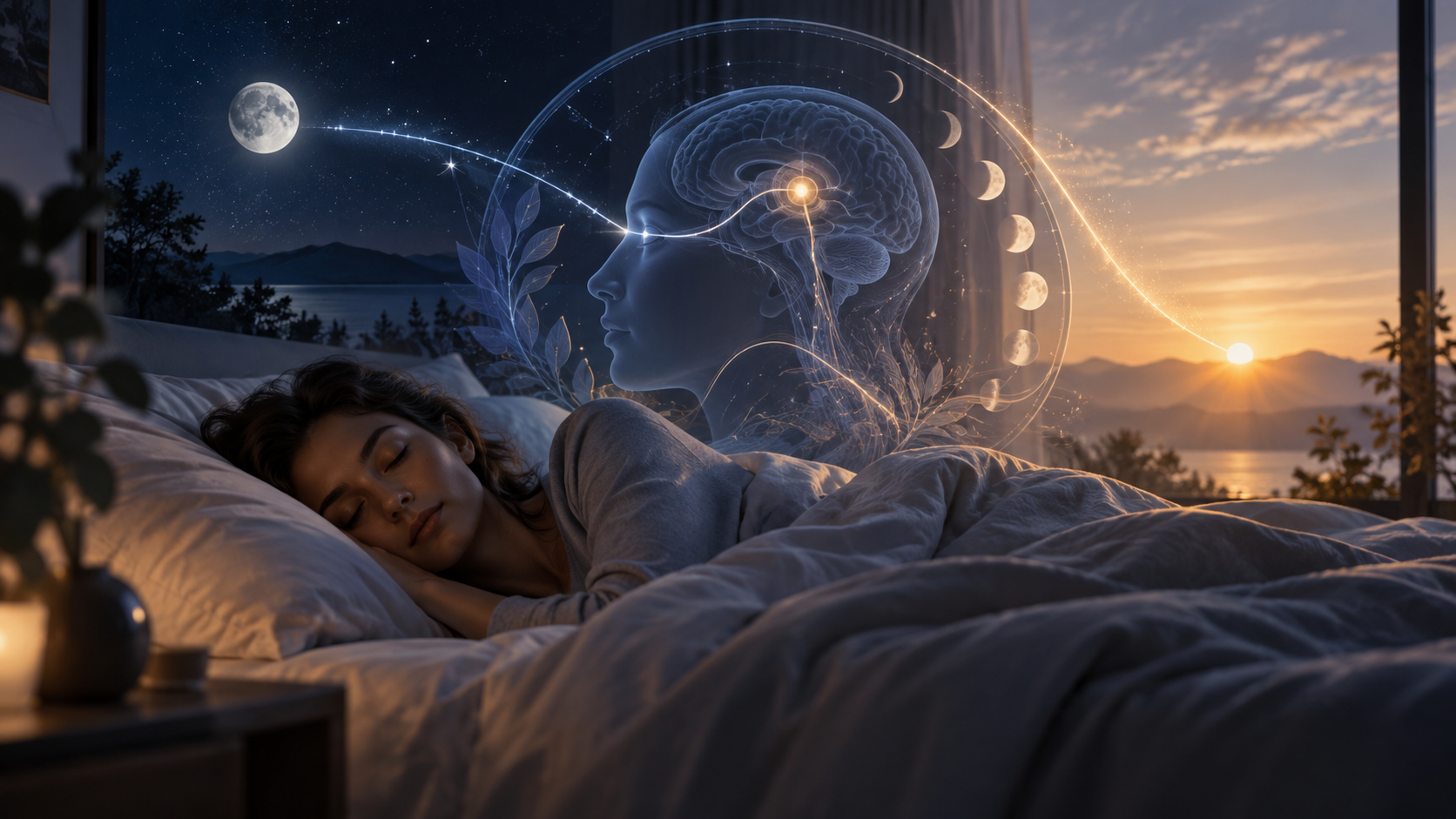Circadian rhythm, natural melatonin production and restorative sleep